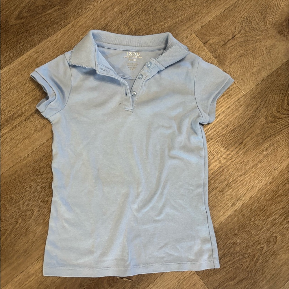 Izod Kids Polo Shirt in Soft Blue